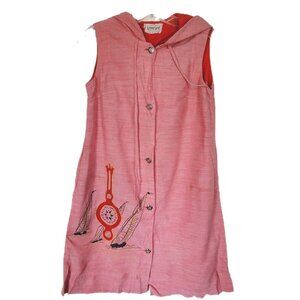 Vintage 1960s Lounge Craft Lightweight Boat Hoodie Vest